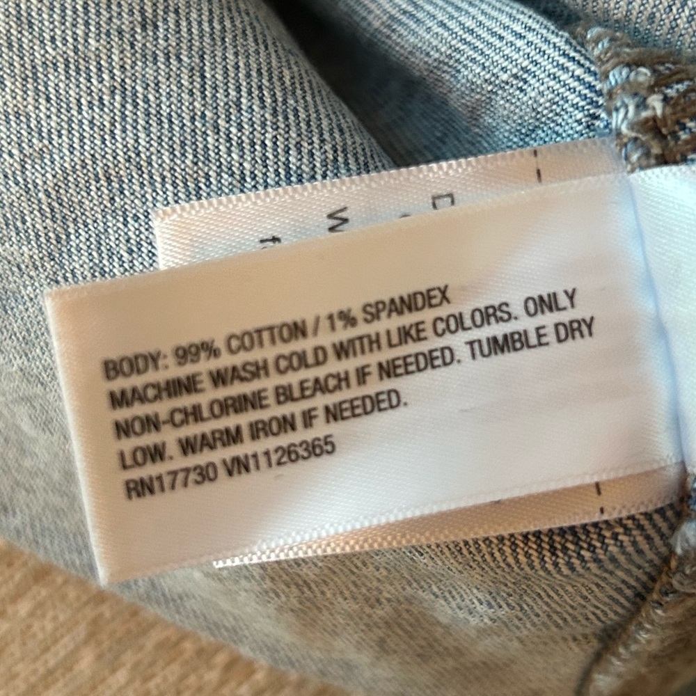 Universal Thread Light Blue Denim Vest (Target) - Picture 6 of 6
